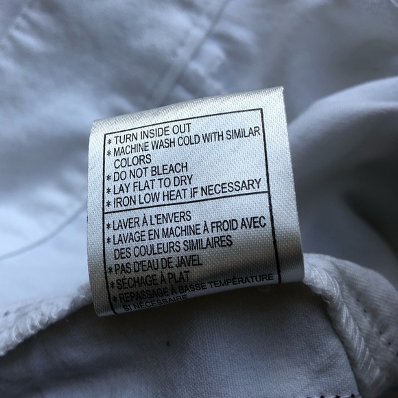 BB Dakota mid-rise white skinny w/ black stripe - Picture 7 of 12